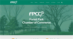 Desktop Screenshot of forestparkchamber.com